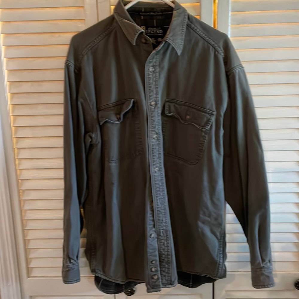 Eddie Bauer quilted shirt